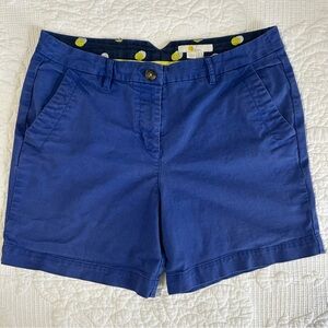 Boden Classic Chino Shorts 6” Blue US8